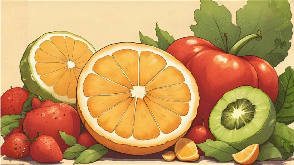 fruits and vigitables