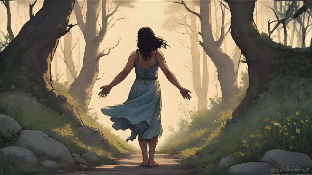 Building Resilience Through Challenges freedom and woman life in the earth