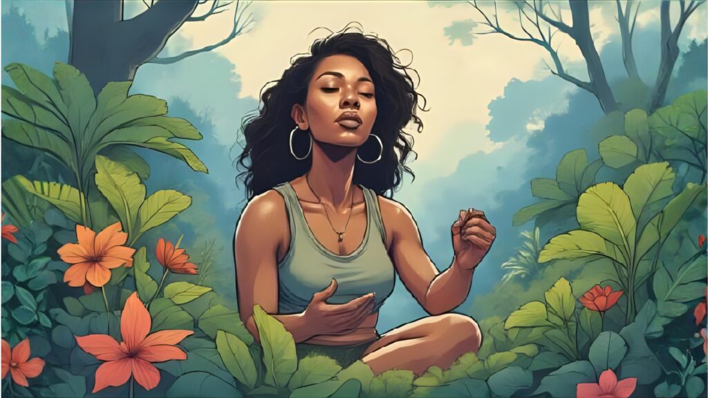 Stronger Heart in 5 Smart Steps woman feeling healthy and fine