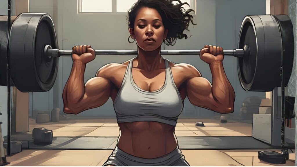 Change Your Life in 20 Minutes A woman lifting weights