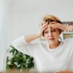 woman has stress and no poweful